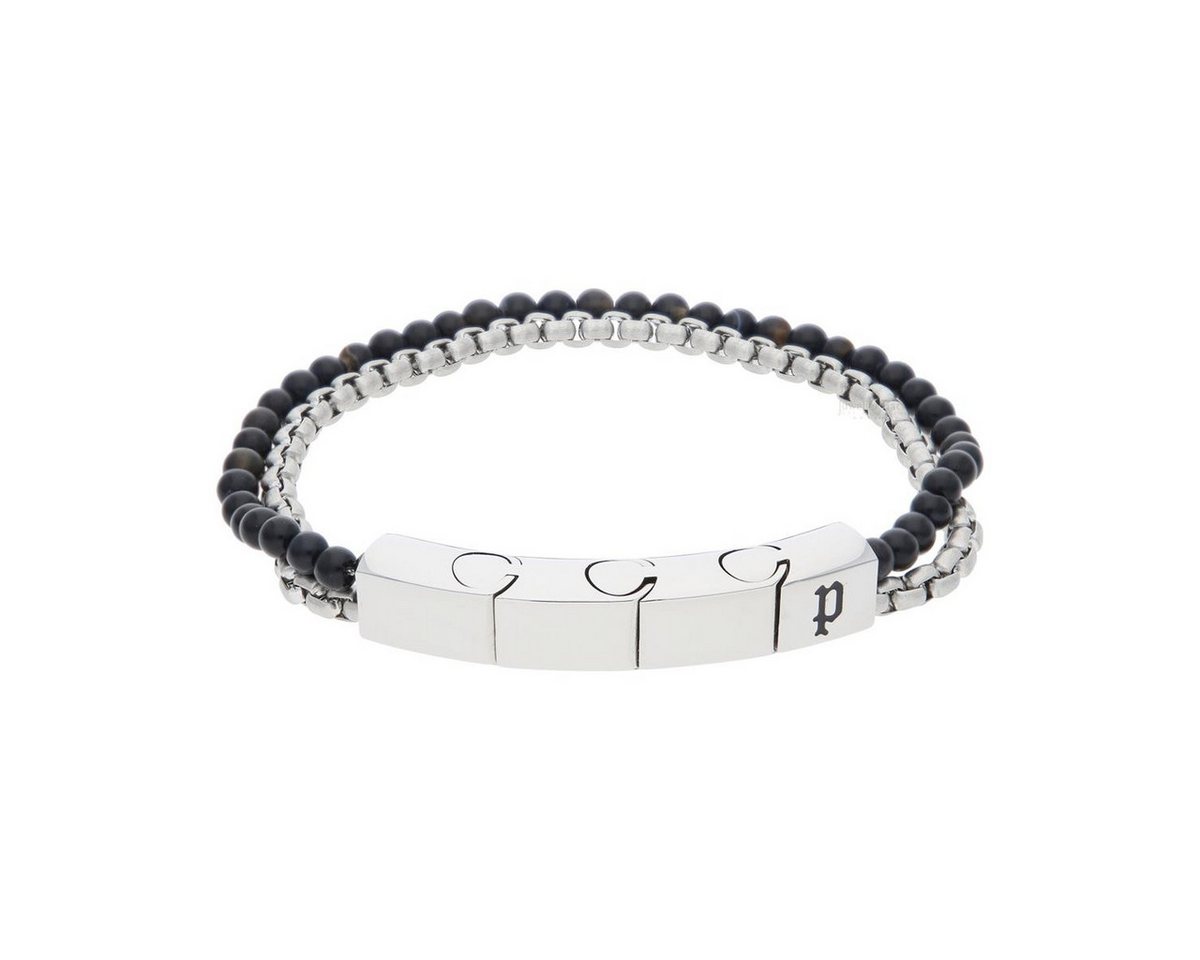 Police Armband Police Armband Herren PEAGB0039702 Onyx, Edelstahl (kein Set, 1-tlg., kein Set) von Police