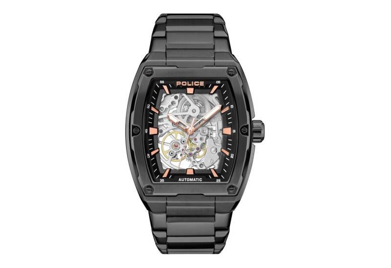 Police Automatikuhr Automatikuhr Herrenuhr 42 x 51,5 Automatik Herren von Police