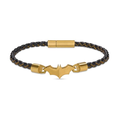 Police Herren-Armband Batman Schwarz/Goldfarben PEAGB0034702 von Police