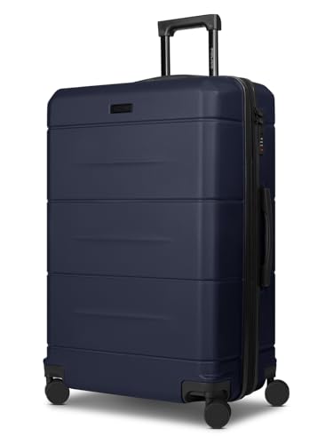 Police Check-in Koffer für Damen und Herren | großer XL Trolley 48 x 30 x 74 cm aus hochwertigem, stoßfestem ABS Material | Doppelrolle & Teleskopgriff | London Serie von Police