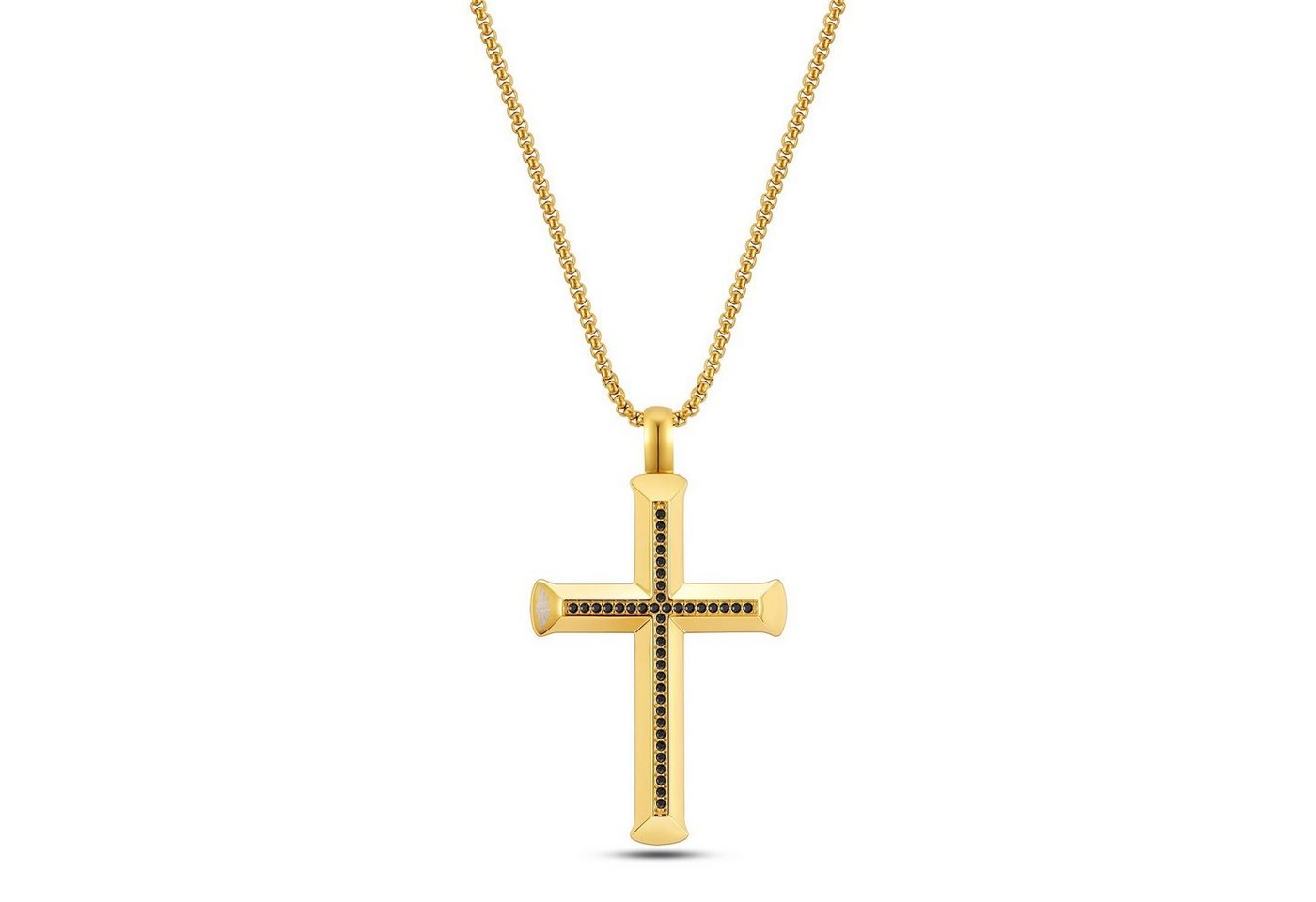 Police Collier Geometric Metal Goldfarben von Police