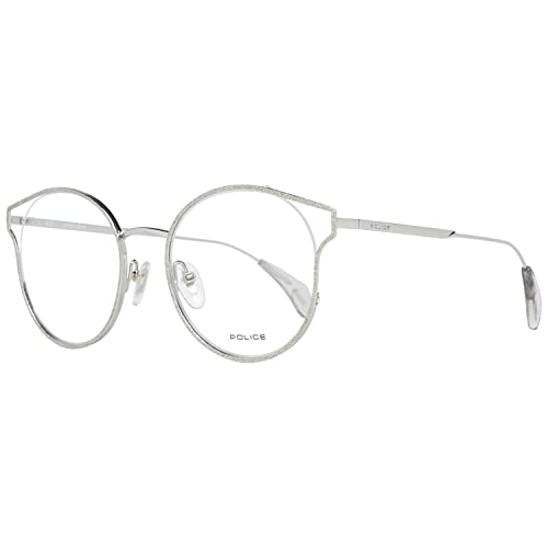 Police Damen VPL926500SNB Sonnenbrille, Shiny Light Gold W/Coloured Part, 50/19/135 von Police