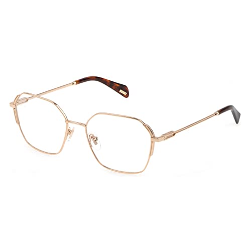 Police Damen Vplf25 Sonnenbrille, Glänzend, Total, Roségold, 66 von Police