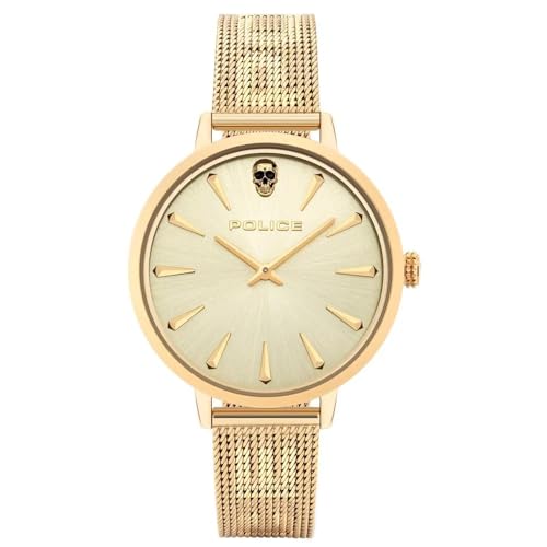 Police Gold Miona Watch 16035MSG/22MM von Police