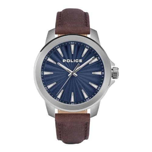 Police Herren Analog Quarz Uhr mit Edelstahl Armband PEWJA2207803 von Police