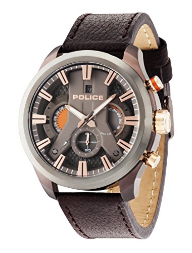 Police Herren Analog-Digital Automatic Uhr mit Armband S0322973 von Police