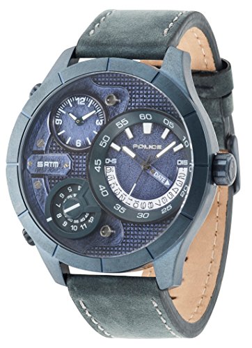 Police Herren-Armbanduhr Bushmaster Analog Quarz 14638XSUBL/03 von Police