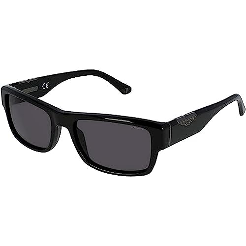 POLICE Herren Origins 13 Sonnenbrille, Schwarz, 56 von Police