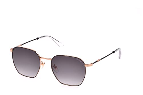 Police Herren SPLL06 Sonnenbrille, Rose Gold with SEMI MATT Black Parts von Police