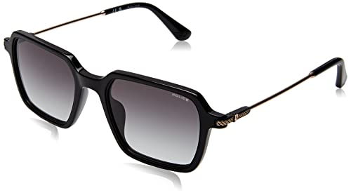 Police Herren SPLL10 Sonnenbrille, Shiny Black, 52 von Police