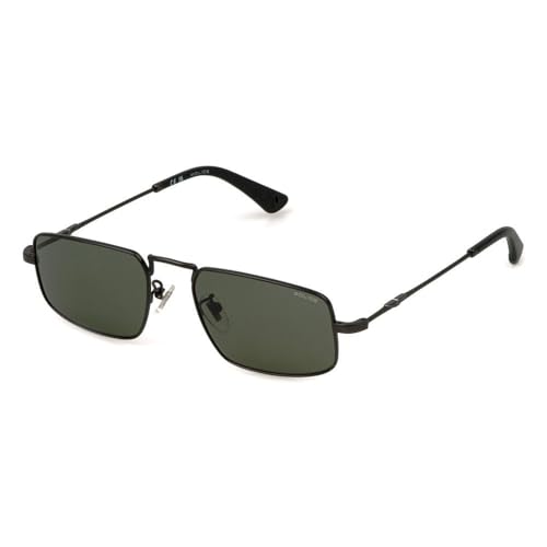 POLICE Herren SPLN31 Sonnenbrille, MATT Gun Metal von Police