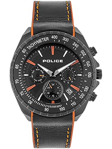 Police Herren Uhr Armbanduhr Silikon Analog PL15328JSB.02P von Police