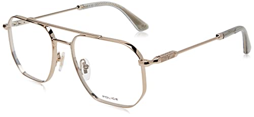 Police Herren VPLG82 Sonnenbrille, Shiny Camel, 54 von Police