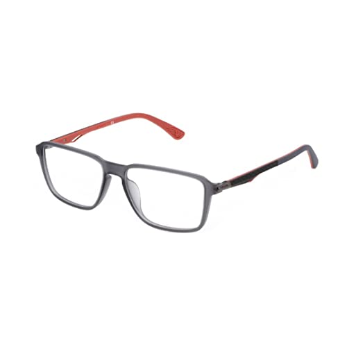 Police Herren Vpld05 Sonnenbrille, Braun, Hochglanz (Shiny Dark Havana), 55 von Police