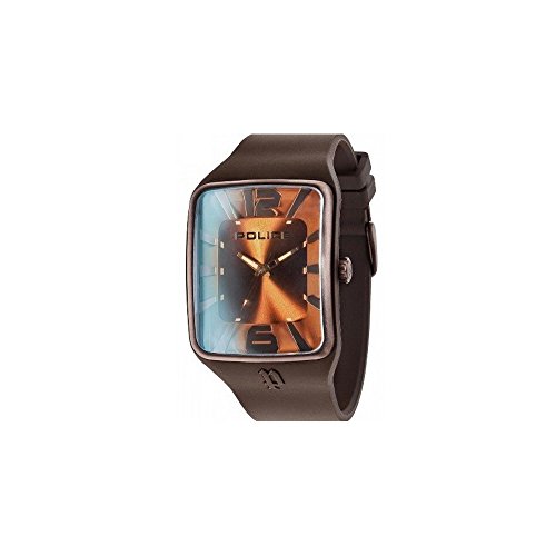 Police Herren. Analog Quarz Uhr mit Plastik Armband PL.14745JPBZQBZ_12P von Police