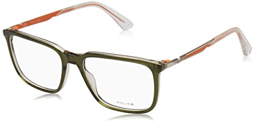 Police Jungen VK110 Sonnenbrille, Shiny Bottle Green Top + Glas, 50 von Police