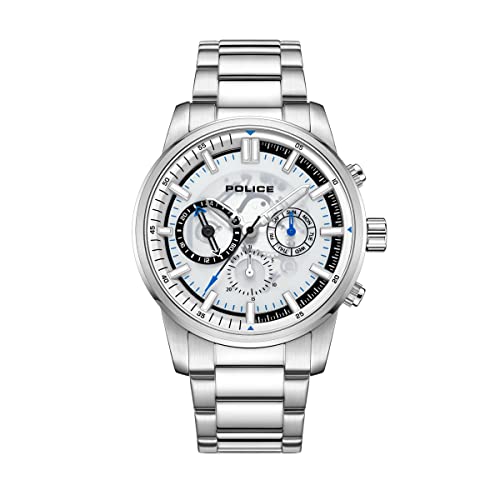Police Men's Analog-Digital Automatic Uhr mit Armband S7268178 von Police