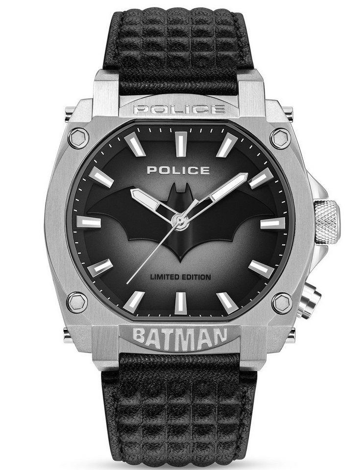 Police Quarzuhr Police PEWGD0022603 Herrenuhr Batman Limited Edition 45mm 5ATM Police PEWGD0022603 Herrenuhr Batman Limited Edition 45mm 5ATM von Police