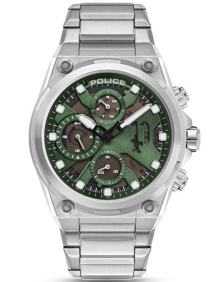 Police Quarzuhr Police PEWGK2239104 Herrenuhr Airflow 43mm 5ATM Police PEWGK2239104 Herrenuhr Airflow 43mm 5ATM von Police