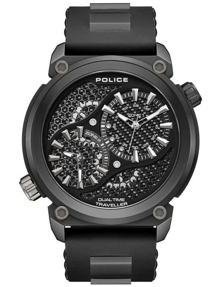 Police Quarzuhr Police PEWGM0071802 Herrenuhr Boa 48mm 5ATM Police PEWGM0071802 Herrenuhr Boa 48mm 5ATM von Police