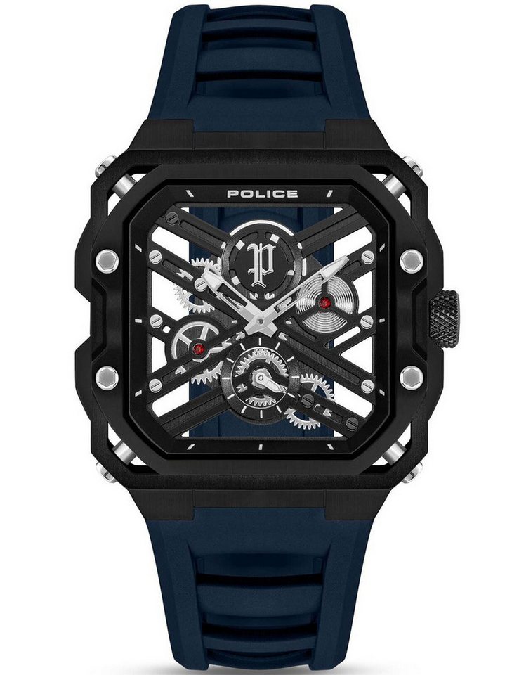 Police Quarzuhr Police PEWGM0072001 Herrenuhr Disruptor 45mm 5ATM Police PEWGM0072001 Herrenuhr Disruptor 45mm 5ATM von Police