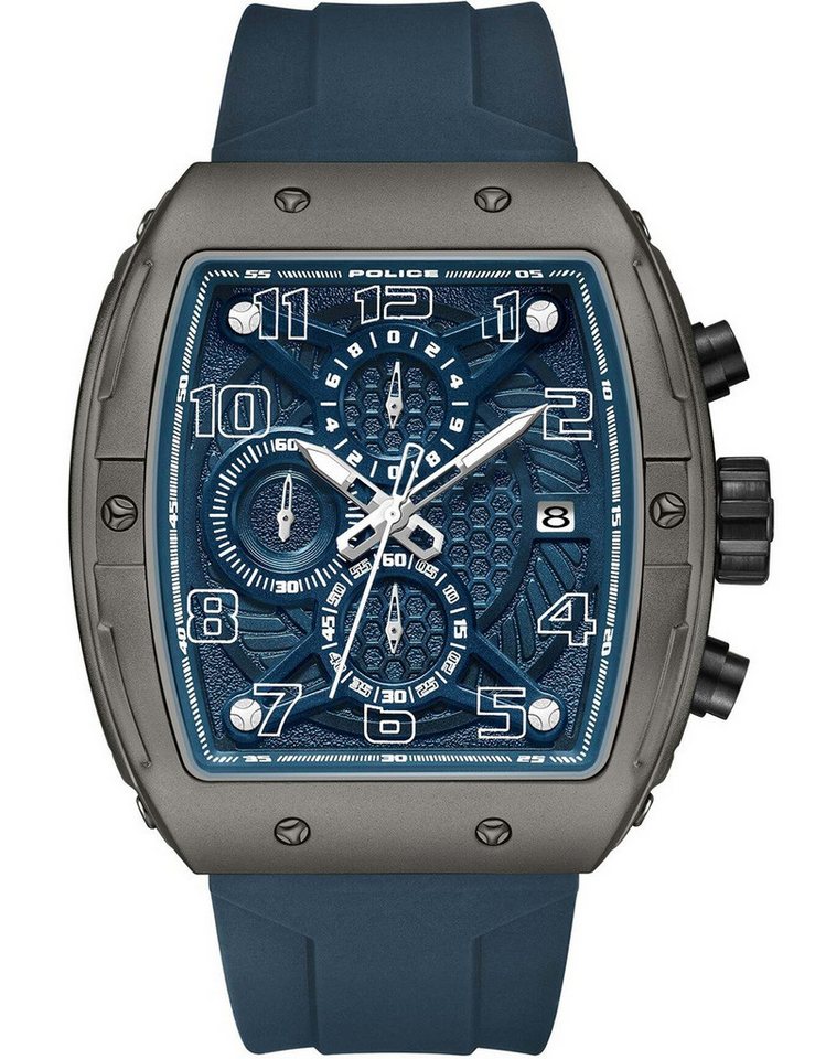 Police Quarzuhr Police PEWGO0063102 Herrenuhr Coswig Chronograph 45mm 3ATM Police PEWGO0063102 Herrenuhr Coswig Chronograph 45mm 3ATM von Police