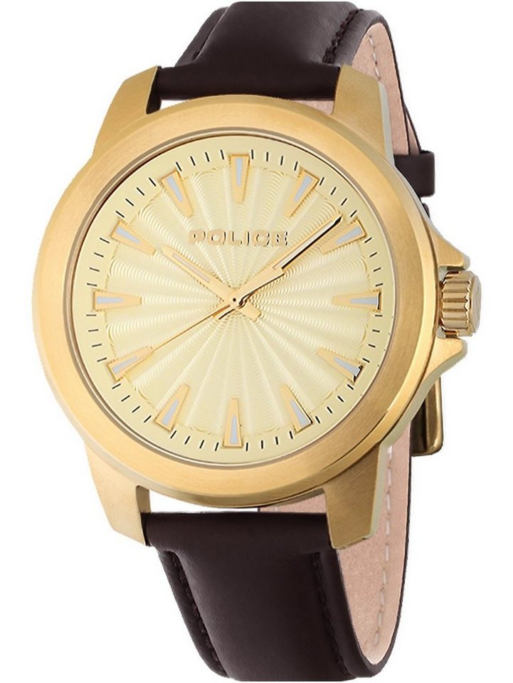 Police Quarzuhr Police PEWJA2207804 Mensor Herrenuhr 44mm 3ATM Police PEWJA2207804 Mensor Herrenuhr 44mm 3ATM von Police