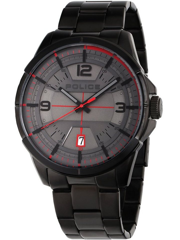 Police Quarzuhr Police PEWJH2007001 Herrenuhr 48mm 3ATM Police PEWJH2007001 Herrenuhr 48mm 3ATM Police Quarzuhr Police PEWJH2007001 Herrenuhr 48mm 3ATM Police PEWJH2007001 Herrenuhr 48mm 3ATM von Police