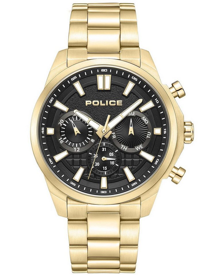 Police Quarzuhr Police PEWJK0021005 Herrenuhr Rangy 44mm 5ATM Police PEWJK0021005 Herrenuhr Rangy 44mm 5ATM von Police