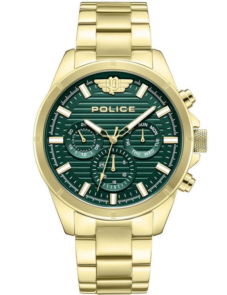 Police Quarzuhr Police PEWJK2227809 Herrenuhr Malawi 45mm 5ATM Police PEWJK2227809 Herrenuhr Malawi 45mm 5ATM von Police