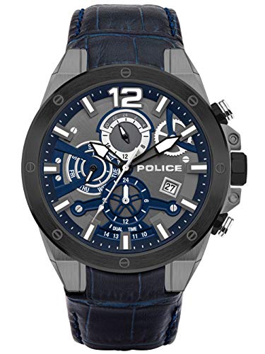 Police Unisex Erwachsene Analog-Digital Automatic Uhr mit Armband S0361603 von Police