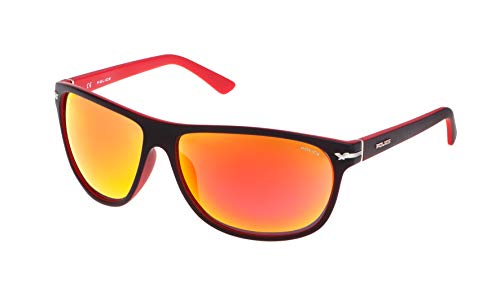 Police Unisex-Erwachsene S1958M64NVBR Sonnenbrille, Violett (Morado), 64 von Police