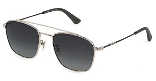 Police Unisex SPL996E Sunglasses, Total Shiny Palladium, 55 von Police