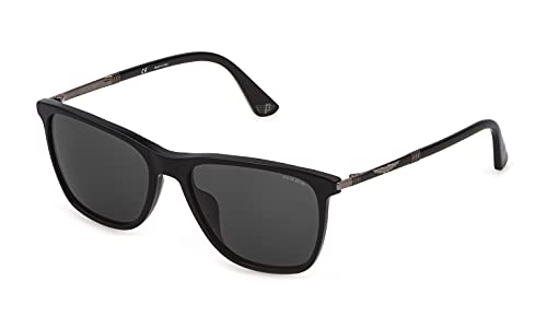 Police Unisex SPLD45 Sunglasses, Shiny Black, 56 von Police