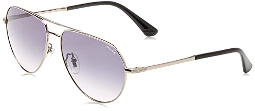 Police Unisex SPLE25 Sunglasses, Rot (Total Shiny Ruthenium), 59 von Police