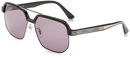 Police Unisex SPLF11 Sunglasses, Black, 61 von Police