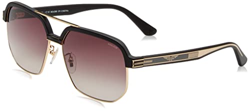 Police Unisex SPLF11 Sunglasses, Gold, 61 von Police