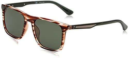 Police Unisex SPLF17E Sunglasses, Brown, 54 von Police