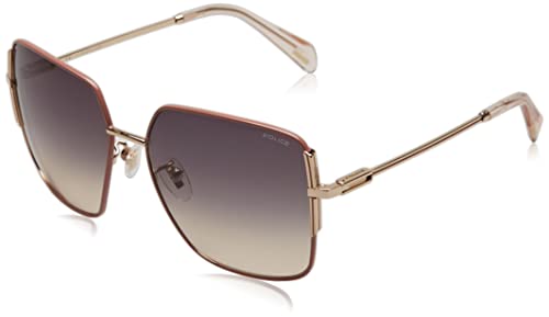 Police Unisex SPLF34 Sunglasses, Gold, 57 von Police