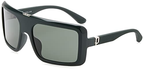 Police Unisex SPLF62 Sunglasses, Matt Green, 61 von Police