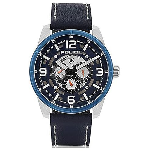 Police Blue Lawrence Watch 15663JSTBL/03 von Police