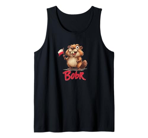 Polen Bóbr Biber Kostüm für Erwachsene und Kinder Tank Top von Polish Bóbr Outfit