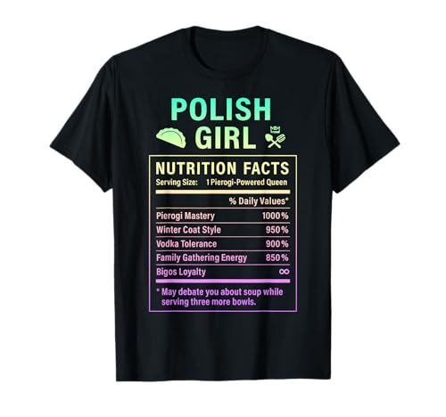 Lustiges polnisches Mädchen, stolze Frauen mit polnischen Wurzeln T-Shirt Lustiges polnisches Mädchen, stolze Frauen mit polnischen Wurzeln T-Shirt von Polish Culture Gifts for Polish Women