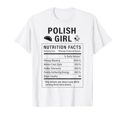 Lustiges polnisches Mädchen, stolze Frauen mit polnischen Wurzeln T-Shirt Lustiges polnisches Mädchen, stolze Frauen mit polnischen Wurzeln T-Shirt von Polish Culture Gifts for Polish Women