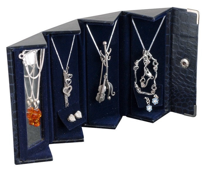Reiseetui Schmuck - Krokoprint Reiseetui Schmuck - Krokoprint von PolishGifts