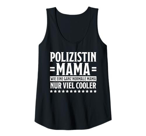 Damen Polizistin Mama Lustiges Polizistín Tank Top Damen Polizistin Mama Lustiges Polizistín Tank Top von Polizistin Sprüche Polizistin Design