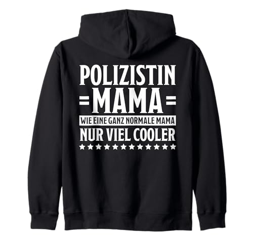 Polizistin Mama Lustiges Polizistín Kapuzenjacke Polizistin Mama Lustiges Polizistín Kapuzenjacke von Polizistin Sprüche Polizistin Design