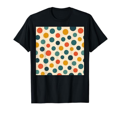 Polka Dots Buntes niedliches lustiges Muster Frauen Mädchen gepunktet T-Shirt von Polka Dot Gifts by Art Like Wow