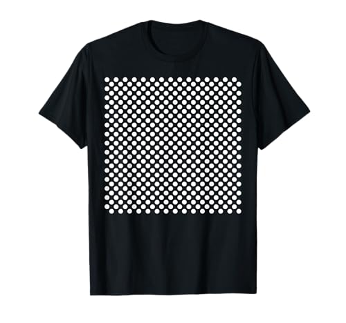Polka Dots Schwarz und Weiß für Frauen Mädchen gepunktet T-Shirt von Polka Dot Gifts by Art Like Wow
