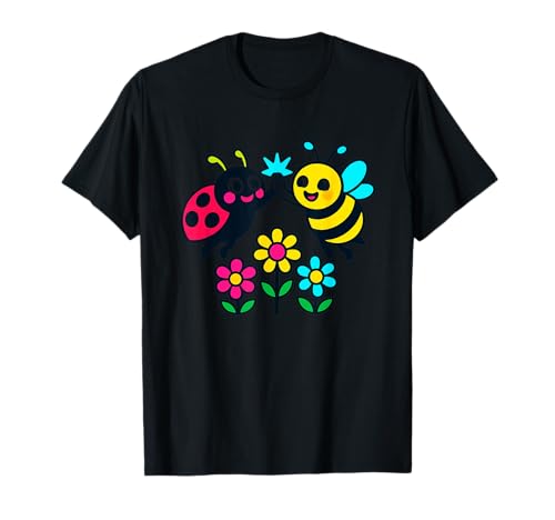 Bestäuber Patrol Crew! Niedliche Biene & Marienkäfer für Kinder von 6 bis 10 Jahren T-Shirt Bestäuber Patrol Crew! Niedliche Biene & Marienkäfer für Kinder von 6 bis 10 Jahren T-Shirt von Pollinator Patrol Crew Nature Kids Club 6 to 10 JR